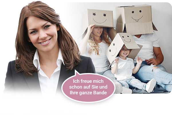 Ich freue mich auf Sie und ihre Bande